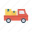 automobile, delivery, fast, truck, vehicle 