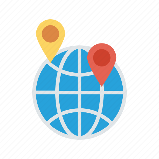 Global, location, map, pin, wolrd icon - Download on Iconfinder