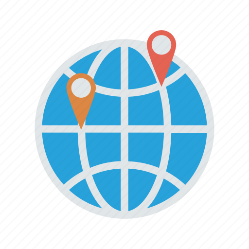 Global, location, map, pin, world icon - Download on Iconfinder
