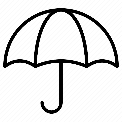 Umbrella, rain, weather, rainy, protection icon - Download on Iconfinder