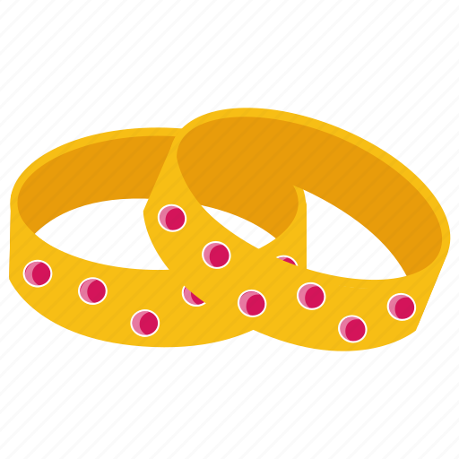 Gold bangles, gold fashion, jewellery, traditional jewellery, women accessories icon - Download on Iconfinder