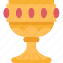 chalice, goblet, cup, gold, antique