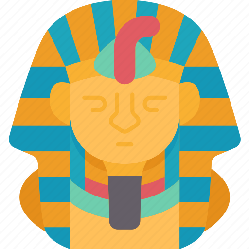 Tutankhamun, mask, pharaoh, egyptian, ancient icon - Download on Iconfinder