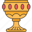 chalice, goblet, cup, gold, antique 