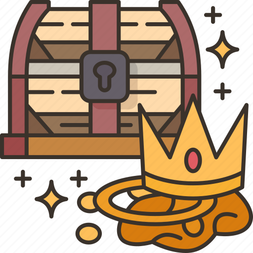 Treasure, chest, box, jewelry, wealth icon - Download on Iconfinder