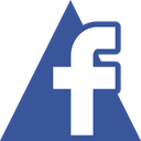 facebook, media, social, triangle