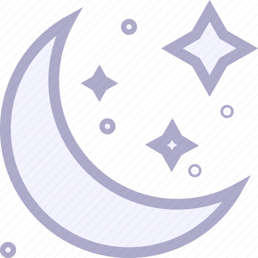 Crescent, halloween, moon, night, star icon - Download on Iconfinder