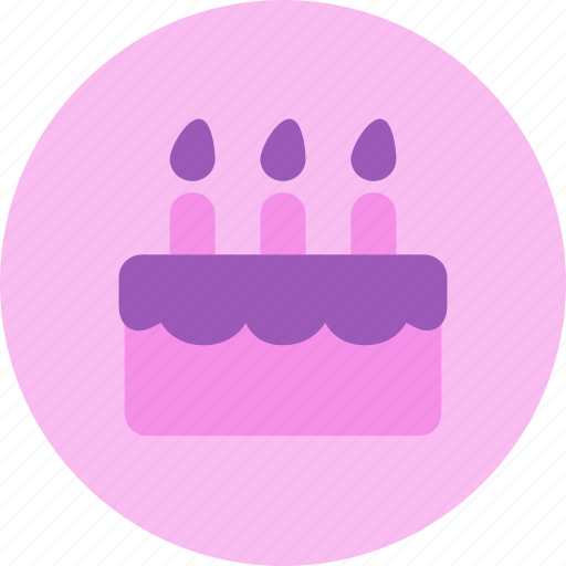 Birthday, cake, candle, celebrate, happy, pastry icon - Download on Iconfinder