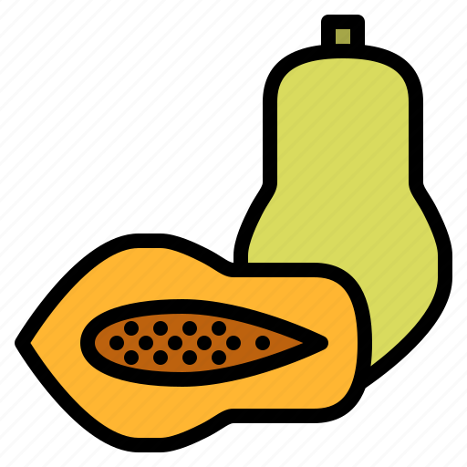 Papaya, tropical, plant, fruit icon - Download on Iconfinder