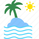beach, holiday, sea, summer, sun, umbrella