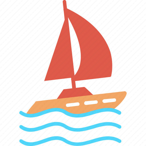 Boat, pirate, sailing, ship, transportation, travel icon - Download on Iconfinder