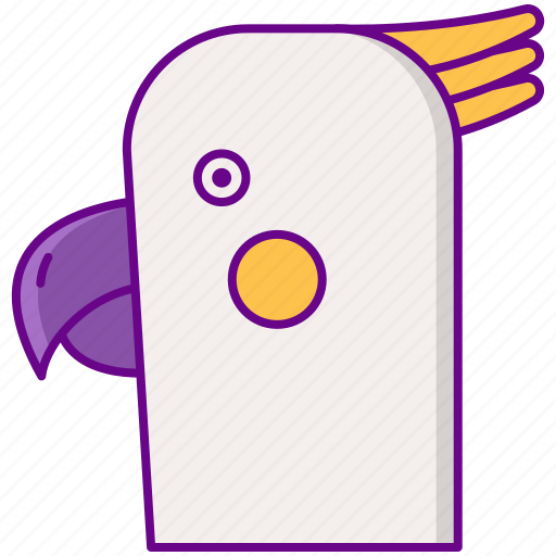 Cockatoo, bird, parrot icon - Download on Iconfinder
