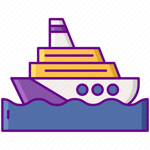Cruise, ship, boat icon - Download on Iconfinder