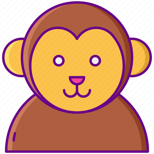 Monkey, ape, mammal, animal icon - Download on Iconfinder