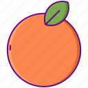 orange, fruit, food