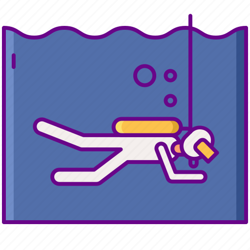 Scuba, diving, swimming, sea icon - Download on Iconfinder