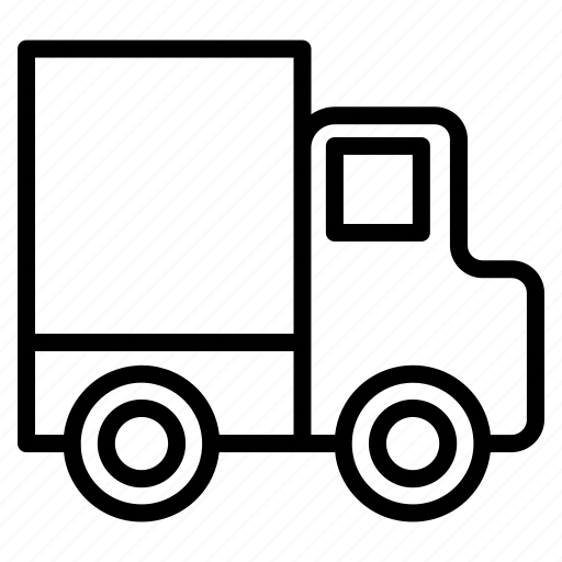 Truck, van, shipping, delivery, vehicle, transport, cargo icon - Download on Iconfinder