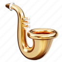 trumpet, music, instrument, musical, orchestra, new year, gold, jazz, saxophone