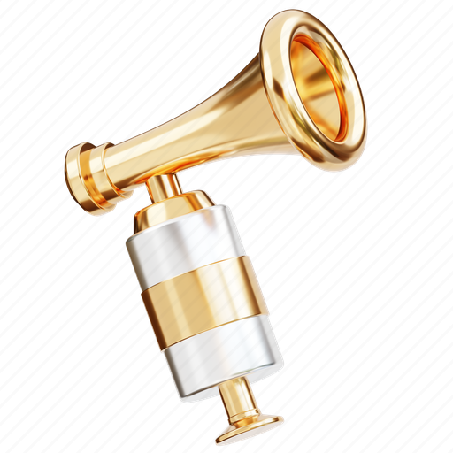 Trumpet, music, instrument, musical, horn, orchestra, new year icon - Download on Iconfinder