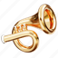trumpet, music, instrument, sound, musical, orchestra, new year, realistic, jazz 