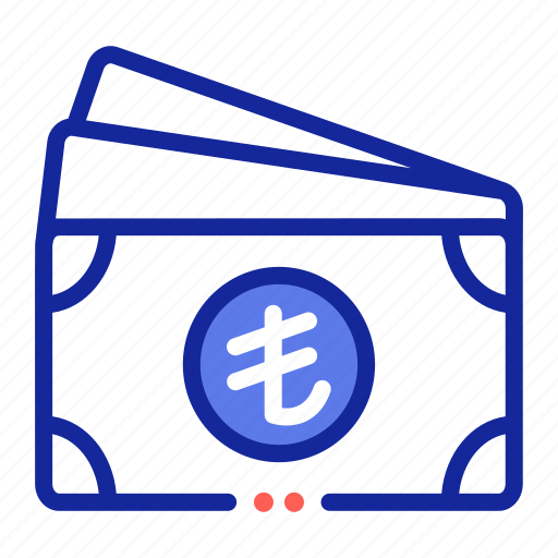 Lira, currency, money, cash icon - Download on Iconfinder