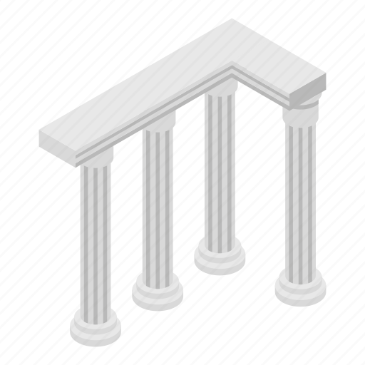 Ancient, architecture, cartoon, columns, isometric, silhouette, turkish icon - Download on Iconfinder