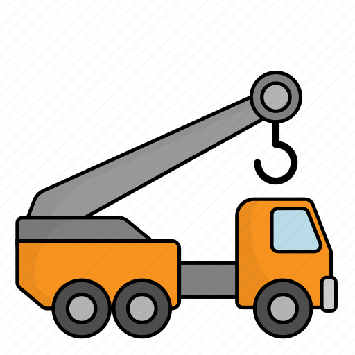 Car, transportation, vehicle, crane icon - Download on Iconfinder
