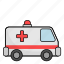 car, transportation, vehicle, ambulance 