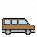 car, transportation, vehicle, van