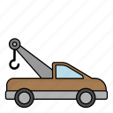 car, transportation, vehicle, crane