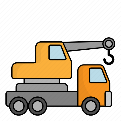 Car, transportation, vehicle, crane icon - Download on Iconfinder