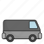 car, transportation, vehicle, van police 
