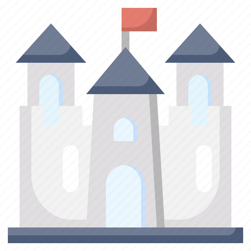 Castle, medieval, monument, fortress, antique icon - Download on Iconfinder
