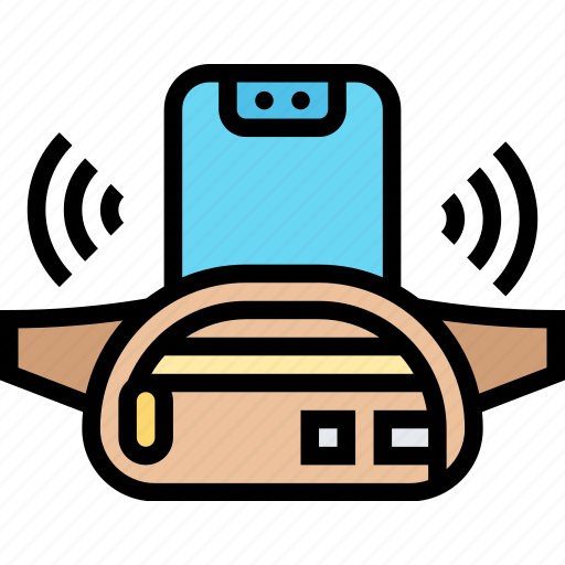 Fanny, pack, bag, waist, travel icon - Download on Iconfinder