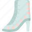 boots, lace, heels, footwear, female 