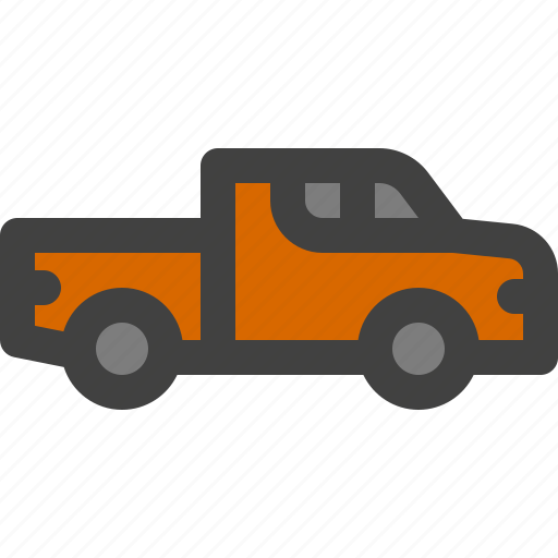 Pick, up, truck, car, transportation, vehicle, automobile icon - Download on Iconfinder