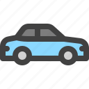 sedan, car, transportation, vehicle, automobile