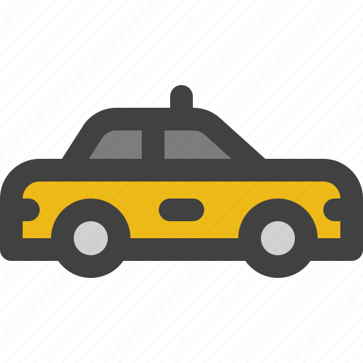 Taxi, cab, car, transportation, vehicle icon - Download on Iconfinder