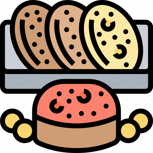Donut, berliner, dough, fried, german icon - Download on Iconfinder