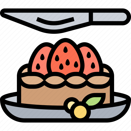 Dessert, knife, cake, bakery, slice icon - Download on Iconfinder