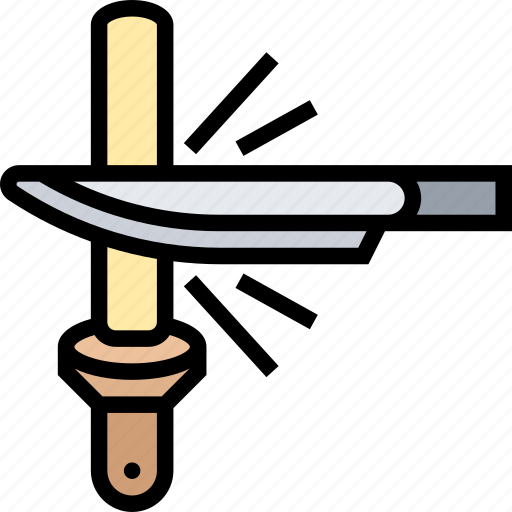 Sharpening, knife, blade, preparation, kitchenware icon - Download on Iconfinder