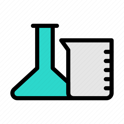Flask, beaker, science, experiment, lab icon - Download on Iconfinder
