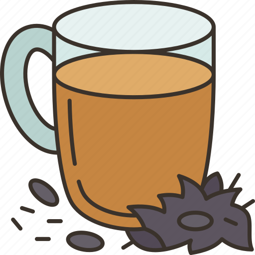 Black, tea, refreshing, beverage, caffeinated icon - Download on Iconfinder