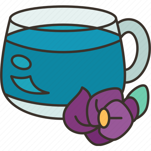 Butterfly, pea, flower, tea, blue icon - Download on Iconfinder