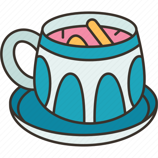 Noon, chai, kashmiri, tea, fragrant icon - Download on Iconfinder