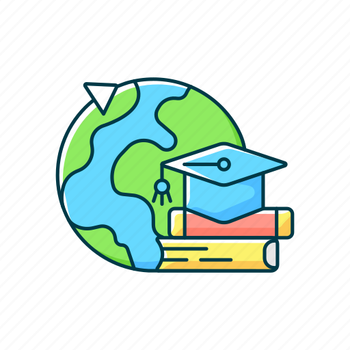 International education, student, foreign, university icon - Download on Iconfinder