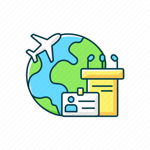 Business travel, meeting, international, event icon - Download on Iconfinder