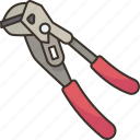 wrench, pliers, adjustable, clamp, plumber