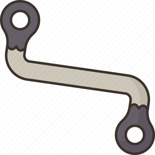 Wrench, ratcheting, shaped, hand, tools icon - Download on Iconfinder