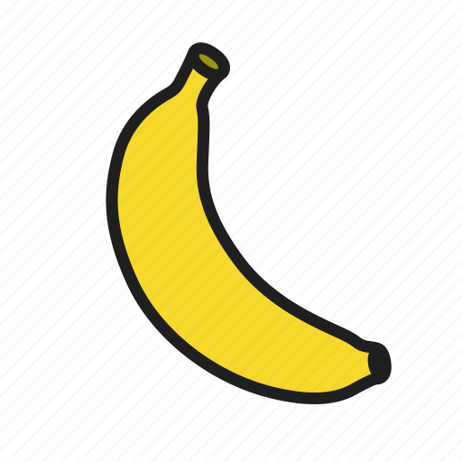 Banana, breakfast, eat, food, fruit, healthy icon - Download on Iconfinder